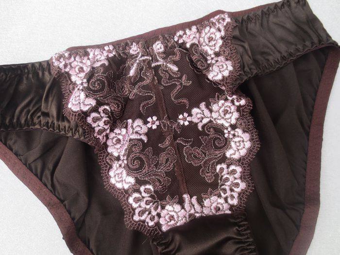 Slip sexy en soie - Ref 662970 Image 32