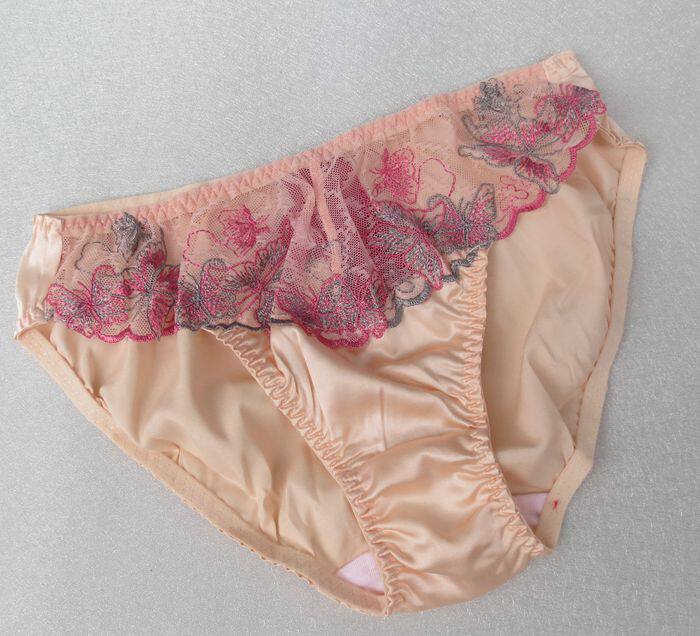 Slip sexy en soie - Ref 662970 Image 6