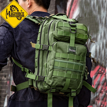 Mcaghos Magforce Taiwan Production Bench Horse Military Gauge Three 3p Tactical Double Shoulder Backpack with water bag compartment 0513