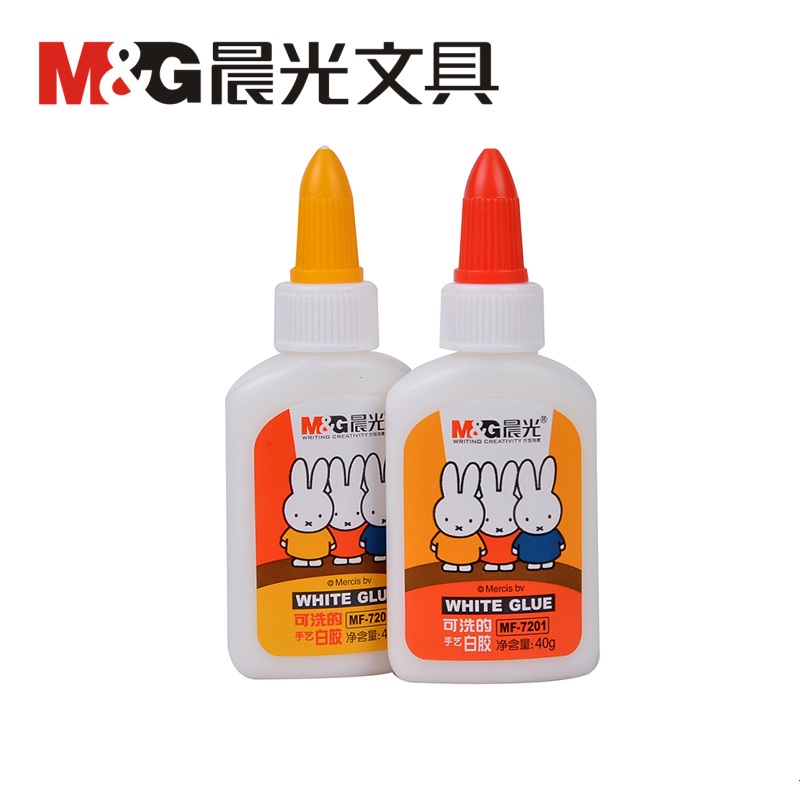 Morning light white glue students handmade with washable DIY model Safety white latex folding paper tool glue