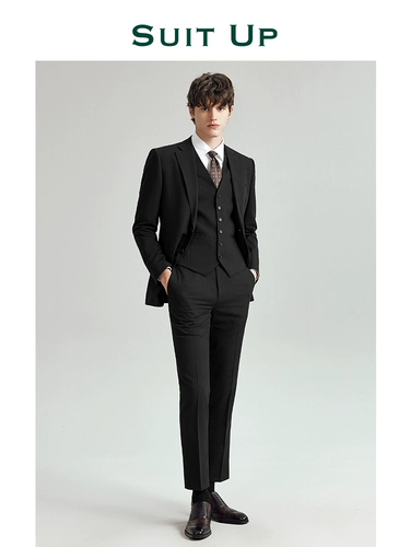 Шерстяной комплект, свадебное платье, пиджак классического кроя, мужской костюм для отдыха