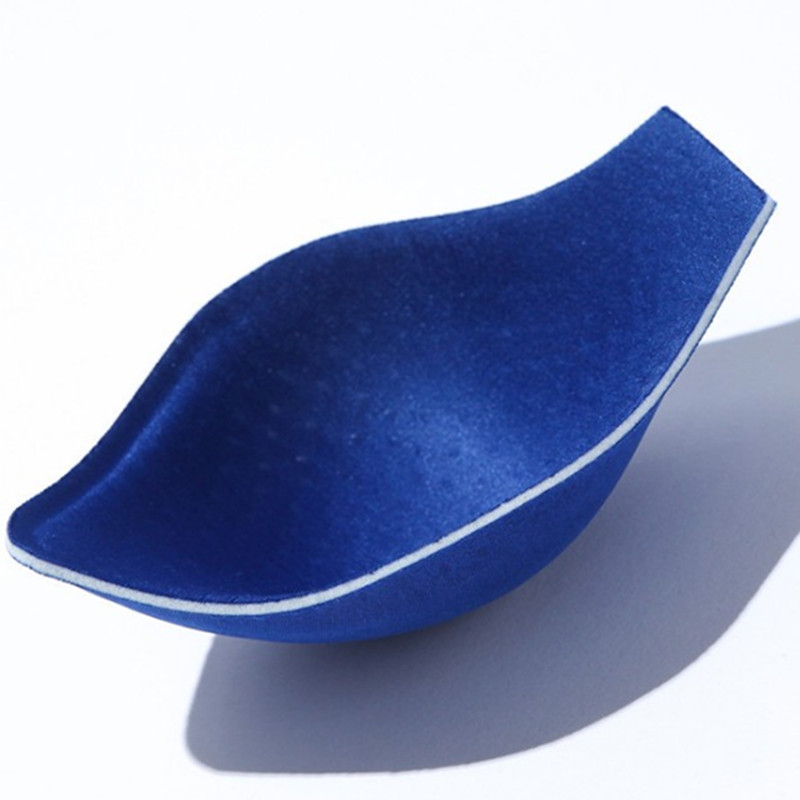 Men's front crotch sexy big underwear swimming trunks sponge pad U convex cup warm breathable plastic stoma pad GAY