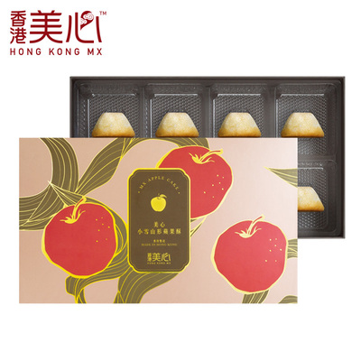 中国香港美心小雪山苹果酥/凤梨酥礼盒休闲办公零食糕点送礼礼盒