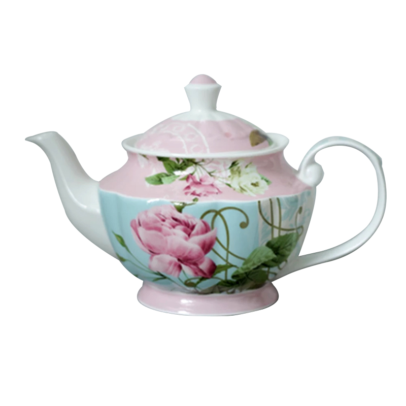 Yihong Yizhou New bone porcelain household tea pot English afternoon tea pot full of coffee pot