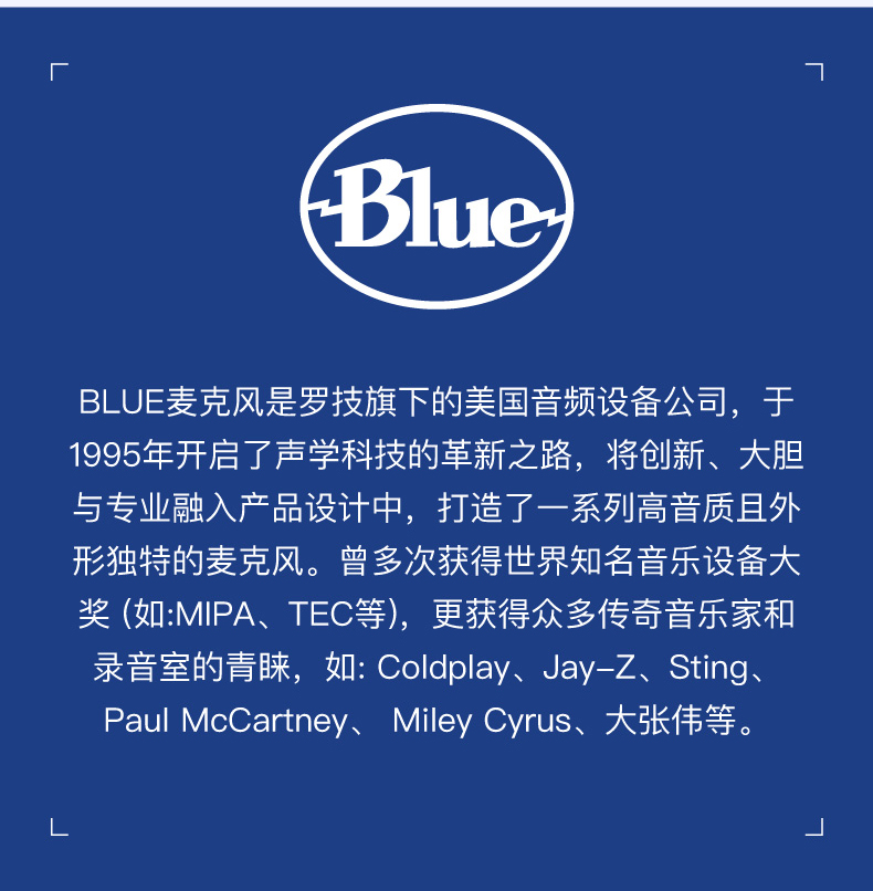 Blue E300/200/100 动圈电容麦克风专业话筒直播游戏K歌录音插图15