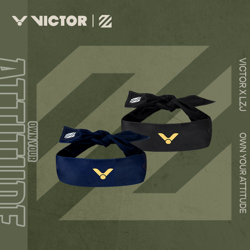 Victor Victory Club 5520 Sports Sweat-Absorbent Headband, Same Model as Li Zijia, Sp4517Lzj Victor Victory Club 5520 Sports Sweat-Absorbent Headband, Same Model as Li Zijia, Sp4517Lzj