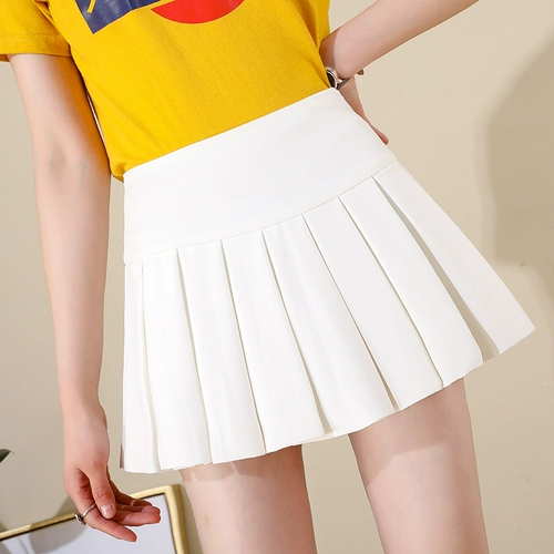 Танцующая мини-юбка, юбка в складку