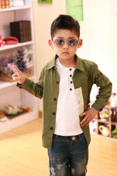 Chemise garcon à manche longue - Ref 2079334 Image 18