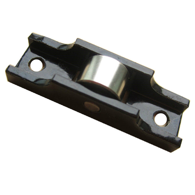 Solid plastic-steel pull door and window pulley 14mm width 77 type single flat wheel stainless steel bearing wheel display cabinet shifting door wheel