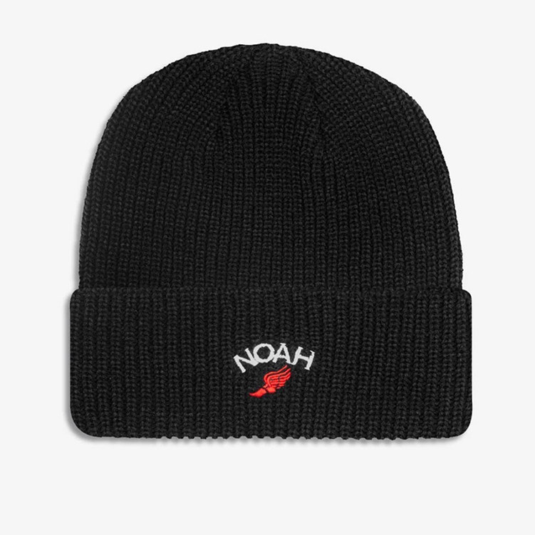 Domestic distribution Noah base Cold Caps Wool Line Cap Wings Logo