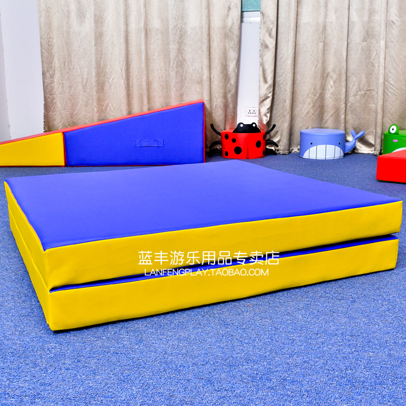 Early education children's gymnastics mat game crawling sponge movement Yoga folding software Fall protection Safety mat