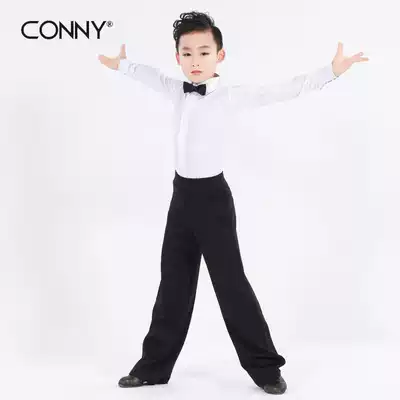 CONNY's new professional Latin dance examination suit Competition regulations dance suit Young children boys Latin dance suit modern