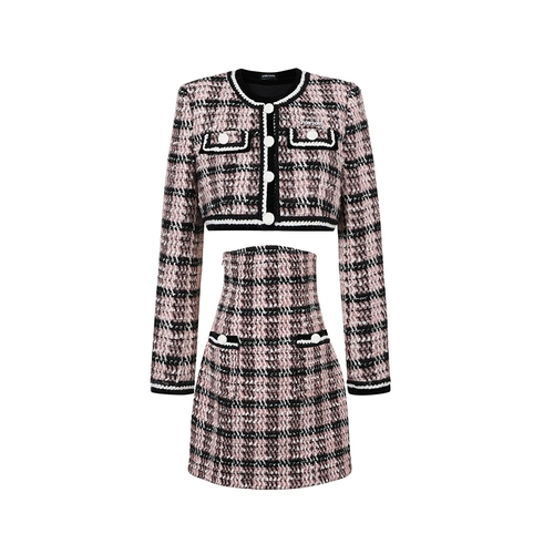 underpass Оригинальный дизайнерский костюм, куртка, юбка, комплект, в стиле Шанель