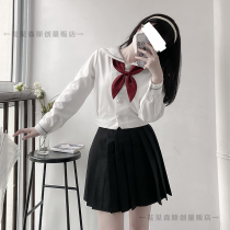 Flowers See Sen (Cherry Time Sea) Day Department Original Jk Uniform Dress Genuine Sapporo Sailor Sailor Suit Spring Suit
