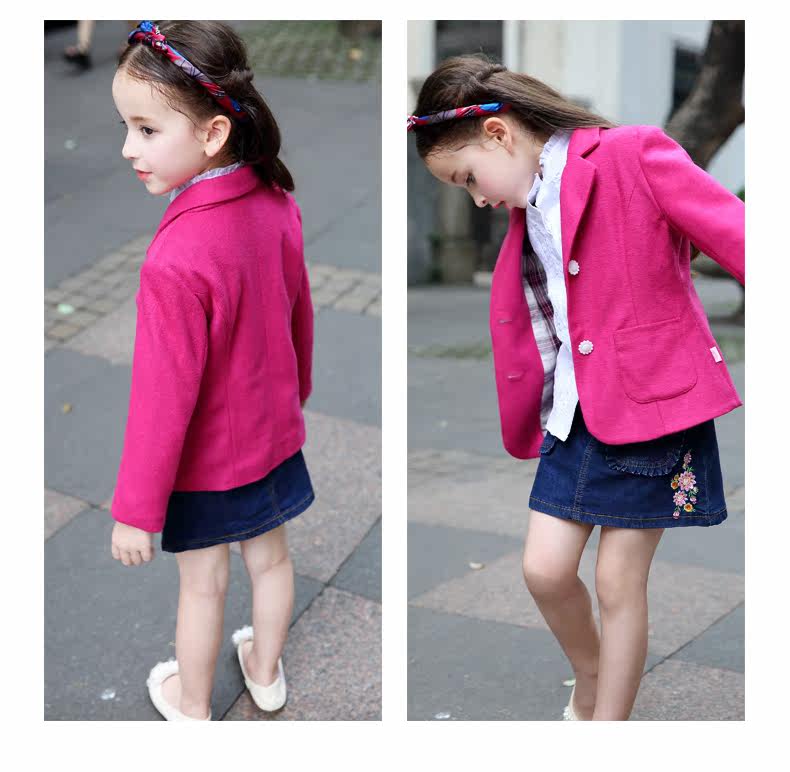 Jupe fillette ROBO en mélange - Ref 2049875 Image 16