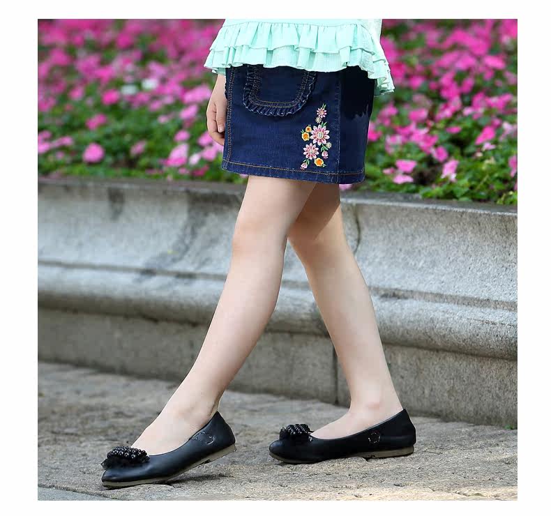 Jupe fillette ROBO en mélange - Ref 2049875 Image 13