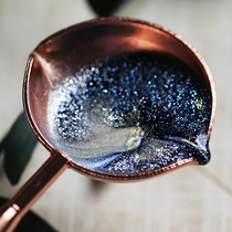 delife mixed color fire paint wax niche elegant pearlescent silver sand particle wax wedding invitation gift sealing wax