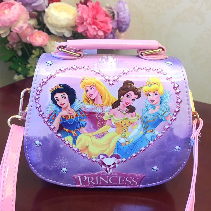 Children's bag Cute White Snow Princess Bag Bag Children Skew-Bag Mini Bag Little Girl Bag new Fashion