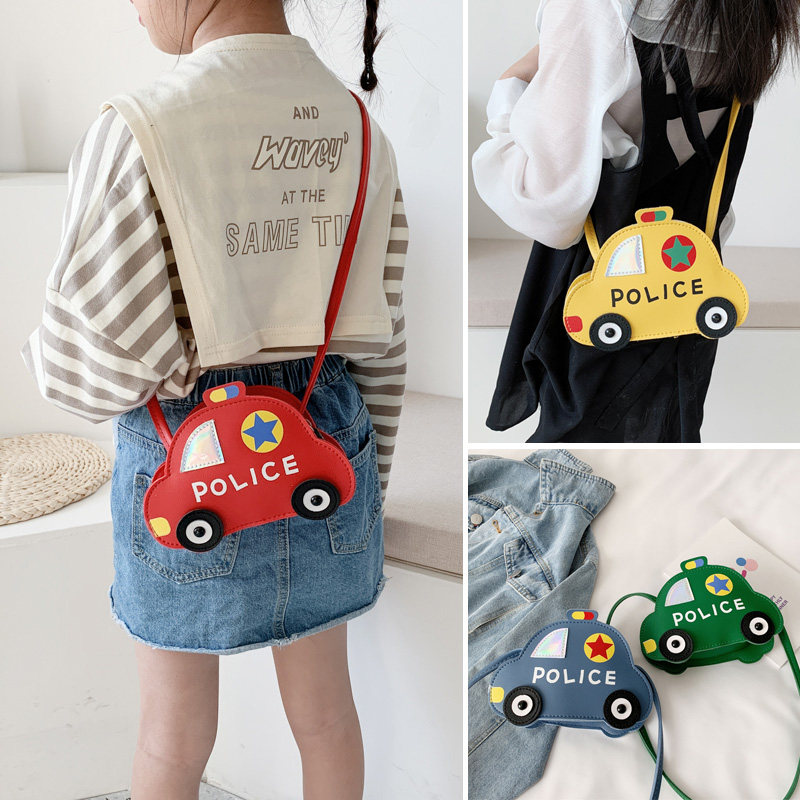 children's bag boy's car messenger bag children's bag cute baby boy's personalized foreign shoulder trendy bag