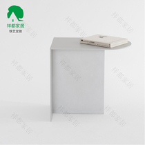 Macaron ins net red designer creative personality Mini coffee table Simple modern Nordic Wrought iron edge a few corners