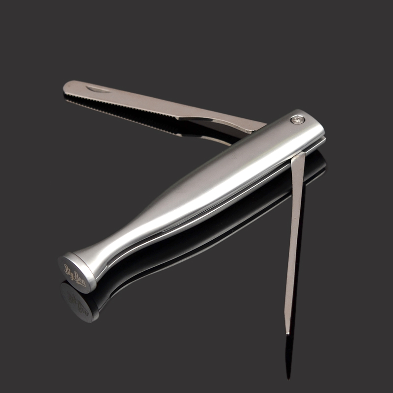 Kindergarten Big-Ben 3-in-1 Multifunctional Handmade Pipe Pressure Stick Silver JT-998 Pipe Cleaning Tool