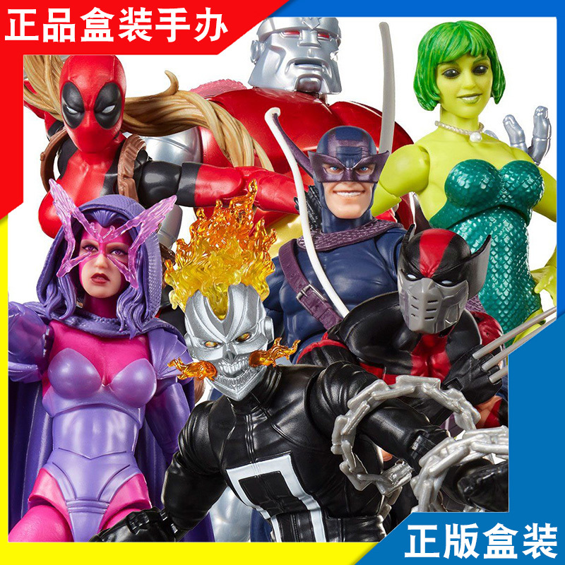 Hasbro Marvel ml Combo Man Boxer Robbie Ghost Rider Wolverine Female Deadpool Spirit Butterfly Marina Hasbro Marvel ml Combo Man Boxer Robbie Ghost Rider Wolverine Female Deadpool Spirit Butterfly Marina