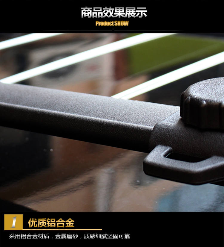 Xe jeep hướng dẫn thanh ngang giá nóc giá đỡ hộp hành lý off-road du lịch chuyên dụng sửa đổi dầm mái - Roof Rack thanh lý giá nóc ô to