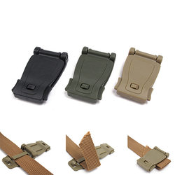 Molle buckle ອຸປະກອນເສີມ backpack ກາງແຈ້ງ molle webbing ການເຊື່ອມຕໍ່ buckle clip backpack fixed buckle hanging buckle