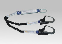 Wind power high altitude seat belt buffer belt connecting rope Telescopic buffer rope link rope Double groove buffer belt link rope