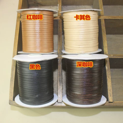 DIY ручной ювелирные изделия импортированная корейская восковая восковая восковая линия плоская восковая линия 4 мм тега плоская восковая линия полиэфирная восковая линия