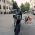 Phụ kiện xe máy Harley sửa đổi retro cổ điển kim loại tròn gương chiếu hậu đảo ngược gương phản xạ 10MM vít 22 - Xe máy lại gương