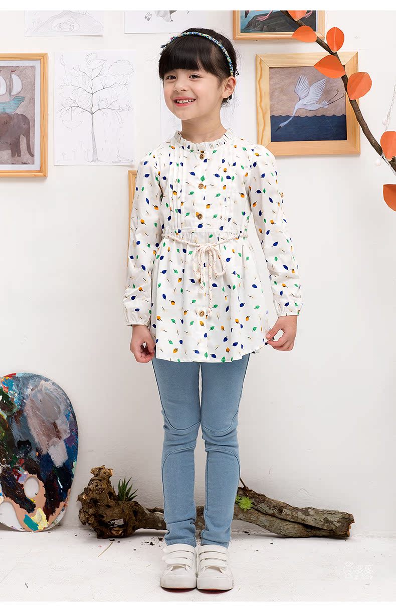 Chemise fille à manche longue - Ref 2084744 Image 20