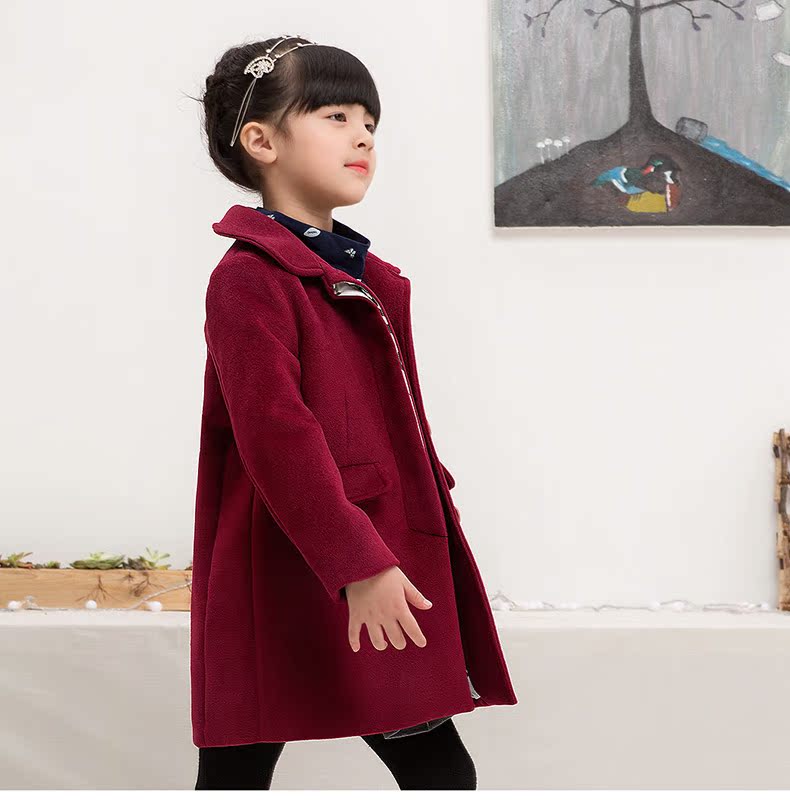 Manteau pour fille en mélange - Ref 2161846 Image 19