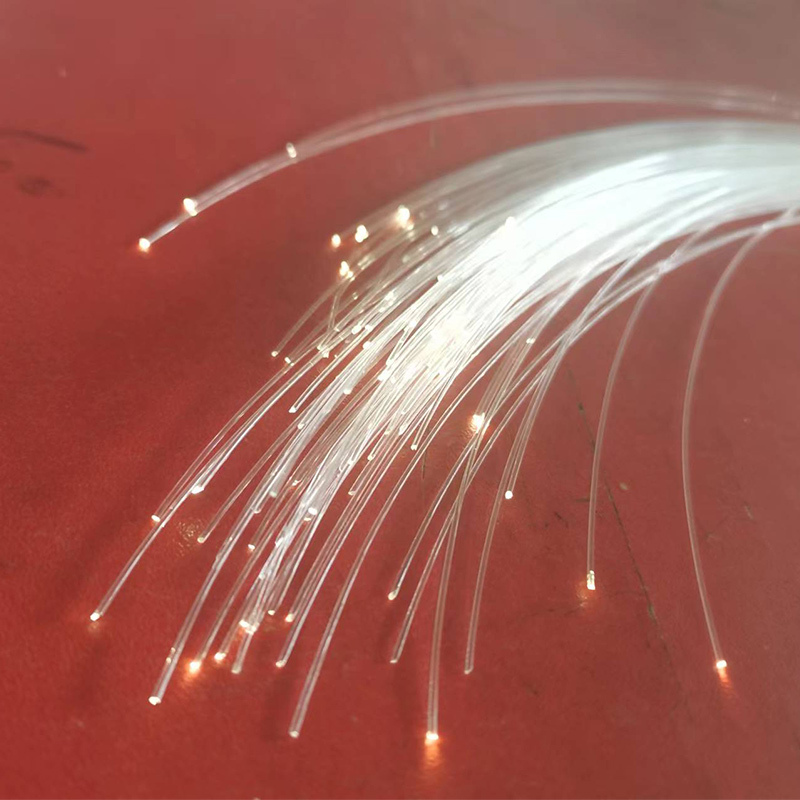 Plastic Light Guide Fiber Pmma Light Guide Fiber Starry Sky Ceiling Fiber Optic Cable Led Fiber Optic Lighting