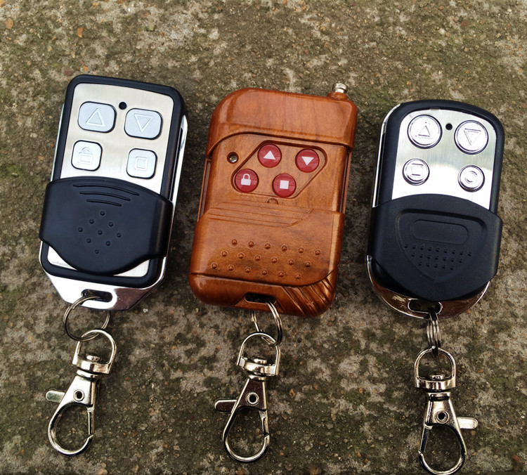 Automatic door roller shutter door remote control Garage door remote control 888 UNAT learning code tubular motor remote control 433