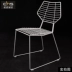 Chusen Furniture Alieno Chair Alien Chair Mesh Welded Chair Bắc Âu Đơn giản bằng sắt nghệ thuật Ghế ăn ngoài trời - Bàn ghế ngoài trời / sân