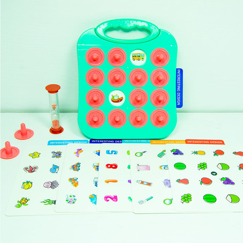 Children's Puzzle Games Toy Memory Card Digital Pulley Dodge huadong Road mobile puzzle Fife coding card Number of unique