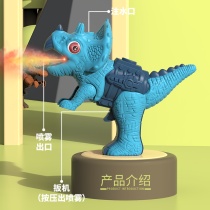 Electric dinosaur spray gun childrens toy gun sound and light Mini baby pistol 1-2-3 years old simulation boy gun 5