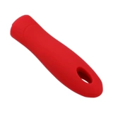 Силиконовая нескользящая ложка, ручка, увеличенная толщина, защита от ожогов