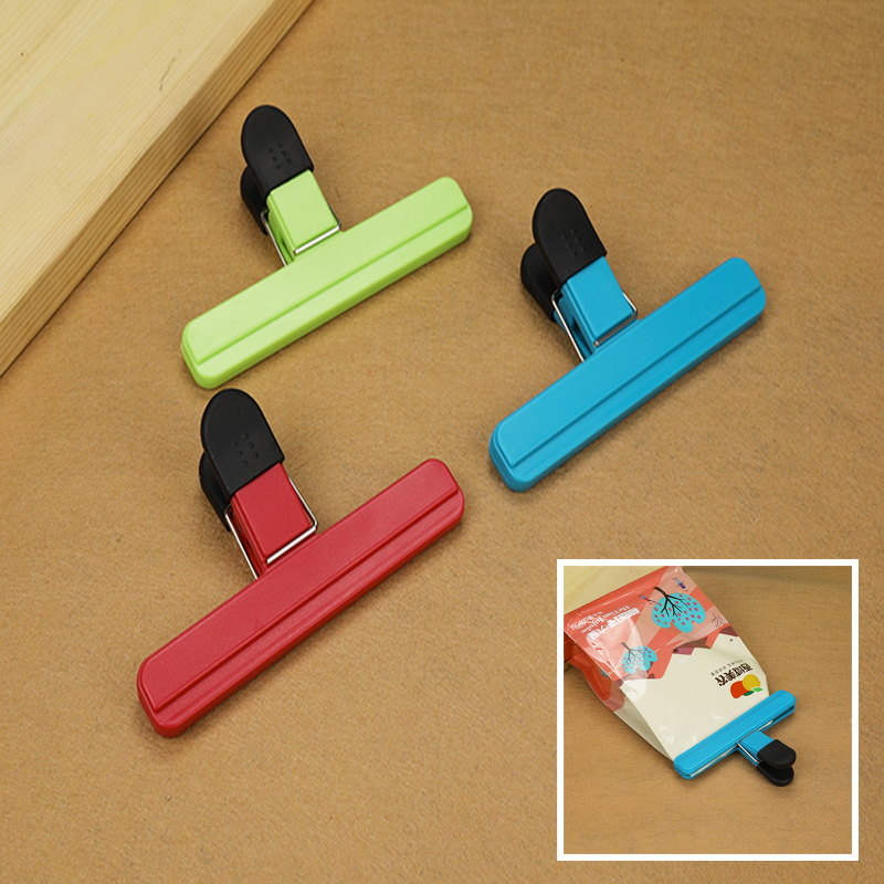 Home Food Preservation Moisture-Proof Seal Clip Snacking Powerful Closure Clip Plastic Bag Tea Milk Powder Multipurpose Clip