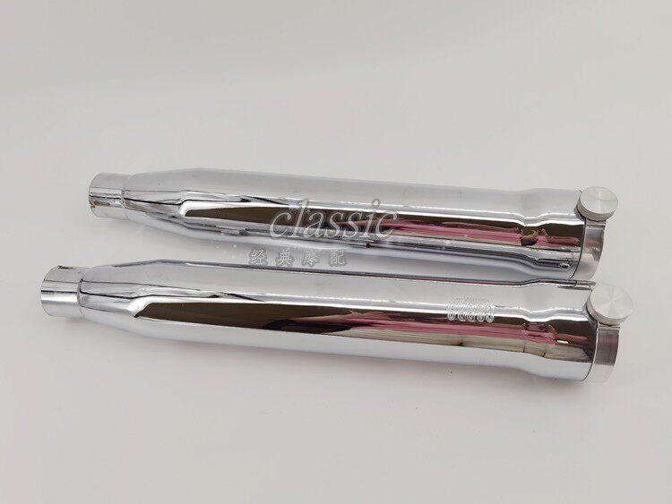 复古风潮来袭！摩托车二出二排气系统，让你的座驾秒变街霸