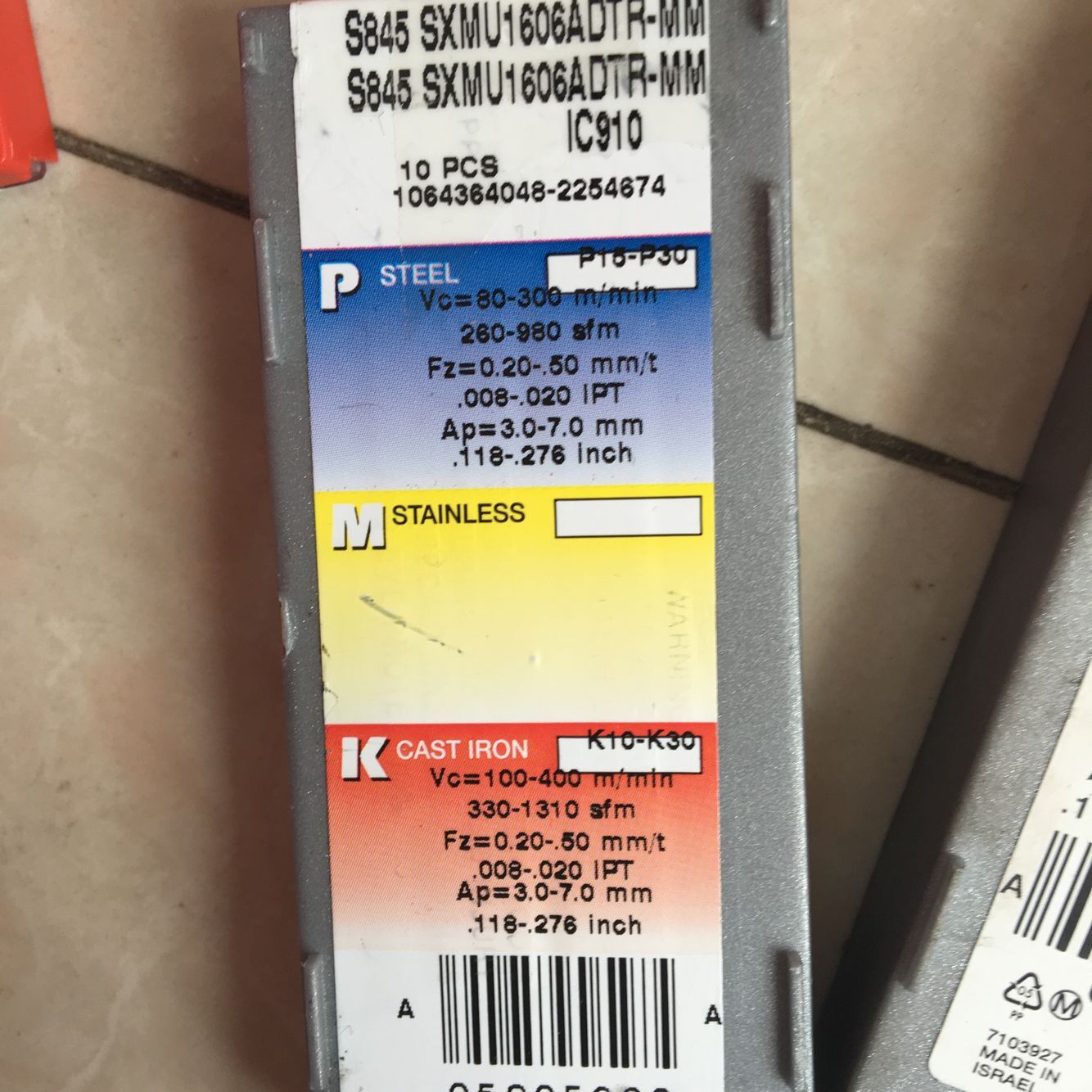 Isca S845-SXMU1606ADTR-MM IC910 in the first of the