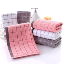 Cotton towel Household is not easy to lose hair Soft absorbent face towel Small square towel Beauty towel Couple wipe face towel