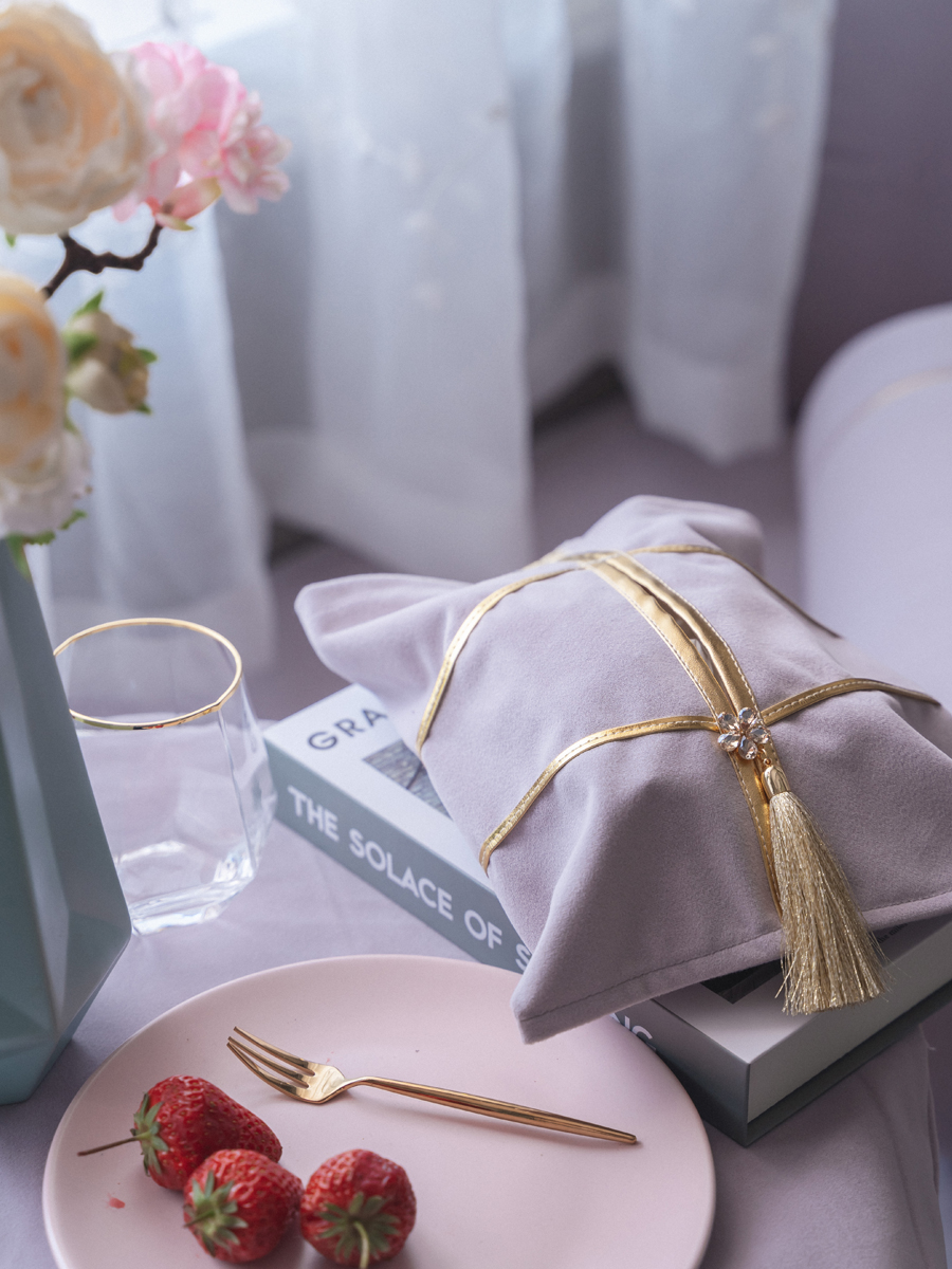 Light luxury Nordic mink velvet tissue cover Removable tissue