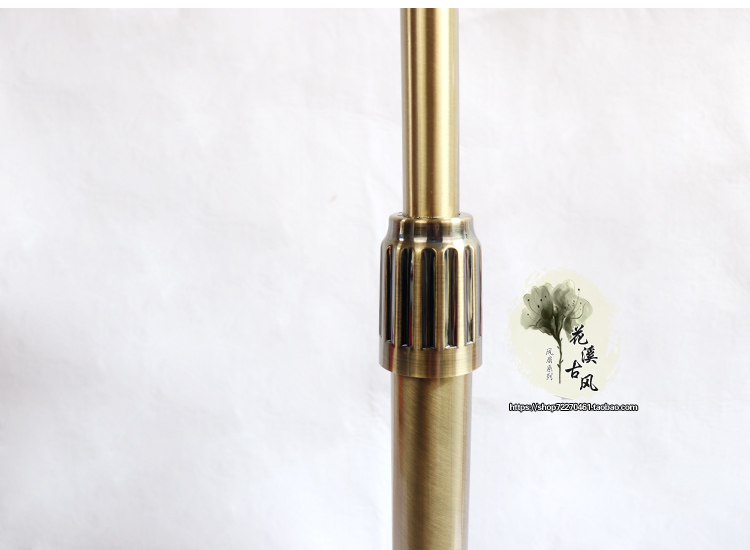 quạt treo tường chinghai Quạt cổ Trung Quốc retro quạt điện thuần đồng động cơ quạt sàn nhà dọc cơ học lắc đầu mạnh gió kinh doanh - Quạt điện quạt honjianda