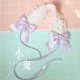 Lolita Nhật Bản mềm mại ngọt ngào dây cột tóc vải scrunchies