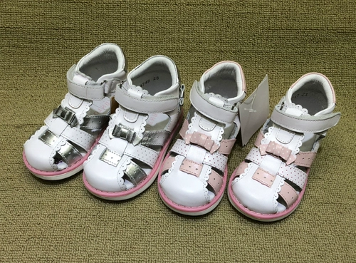 Оригинальная иностранная торговля оригинал однолетовое лето -все -аут кожаная коррекция девчонка для обуви здоровья обувь