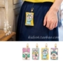 Bentoy Fes Rabbit Series Phim hoạt hình dễ thương Mini Charm Coin Purse Key Bag Super Meng 4 kẹp chìa khóa