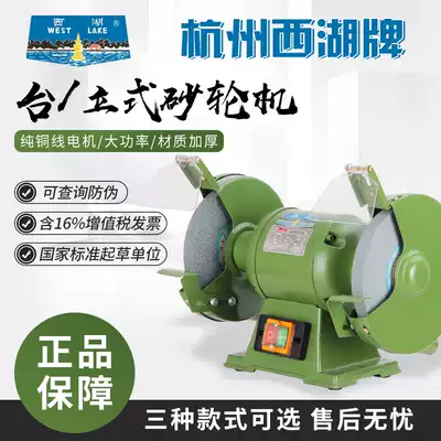 Hangzhou West Lake desktop vertical floor environmental protection dust removal grinder industrial grade heavy duty sharpener metal grinding
