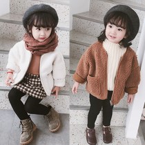 Super foreign girl princess coat womens winter dress new velvet childrens coat baby girl child child child winter